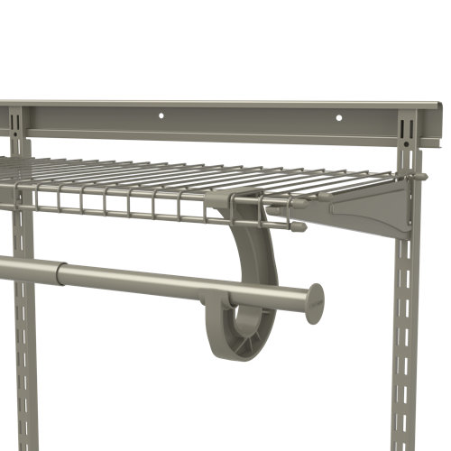 ClosetMaid SuperSlide Adjustable Hanging Closet Rod Wayfair